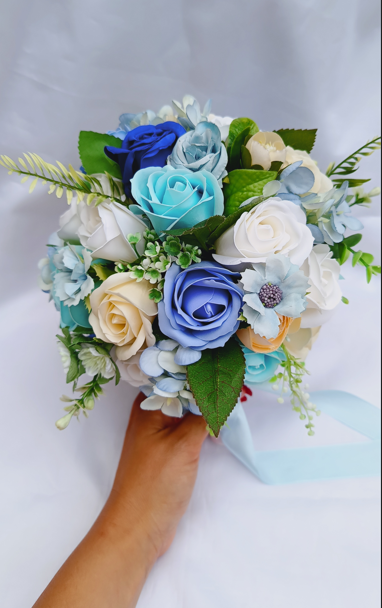 Buchet de mireasa Light blue [3]