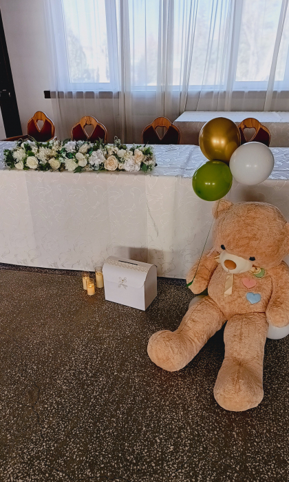 Decor din baloane botez Arad [4]