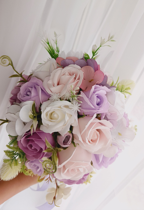 Buchet de mireasa/nașa Light Purple [2]