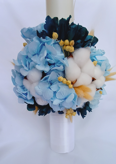 Lumanare botez Crio Baby Blue [2]