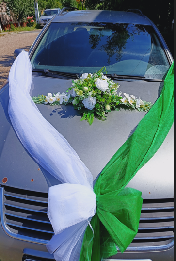 Aranjament masina White & Green long [2]