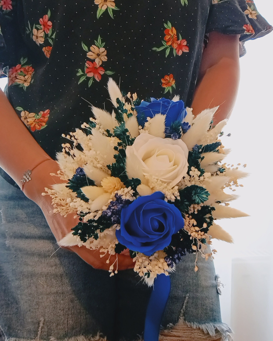 Buchet de cununie de mireasa/nașa Small Roses [4]