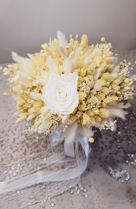 Buchet de mireasa Crio Pure White [2]