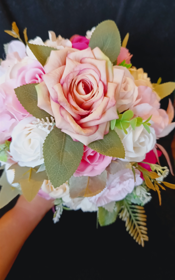 Buchet de mireasa/nasa Pink [2]
