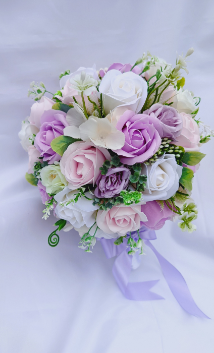 Buchet de mireasa Purple Dream [3]