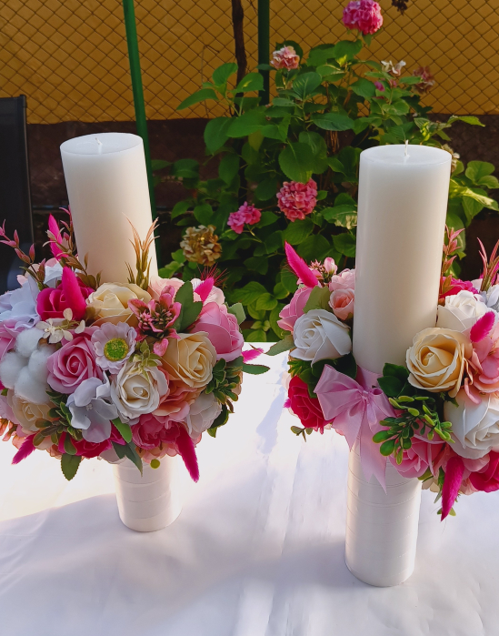 Lumanari cununie Pink dream [4]