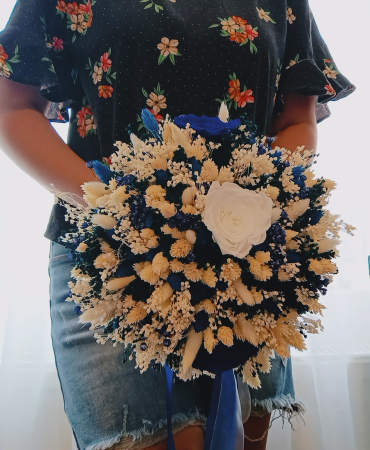 Buchet de mireasa Crio Royal Blue [2]