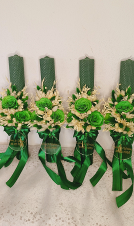 Lumânări fagure Verde Imperial [5]