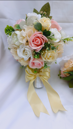 Produse - Buchet Light Pink & White