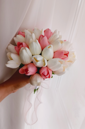 Produse - Buchet cununie Pink Tullip