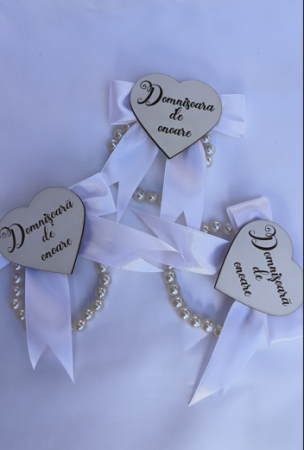 Bratari - Bratara din perle Bow personalizata