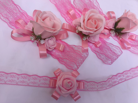 Produse - Bratari domnisoare de onoare Pink