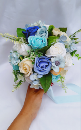 Buchet de mireasa Light blue [2]