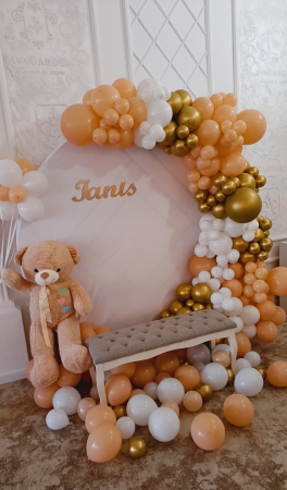 Decor din baloane botez Arad [1]
