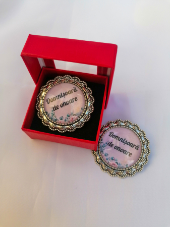 Brosa pentru buchet Elegant [1]