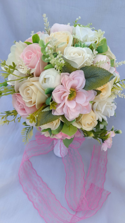 Buchet de mireasa/nasa - Buchet de mireasa Light Pink dream