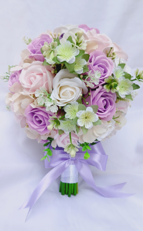 Buchet de mireasa/nasa - Buchet de mireasa Purple Dream