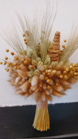 Buchet de mireasa/nasa - Buchet de mireasa Boho natural