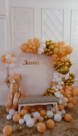 Decor baloane Arad - Decor din baloane botez Arad