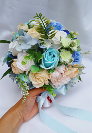 Buchet de mireasa Light blue [1]