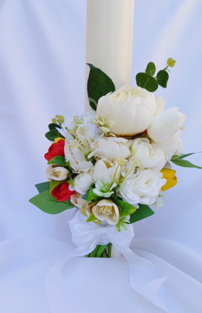 Lumanari cununie - Lumanari cununie Roses and Tullips