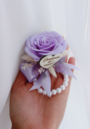 Produse - Brățară Purple Lavander Personalizata