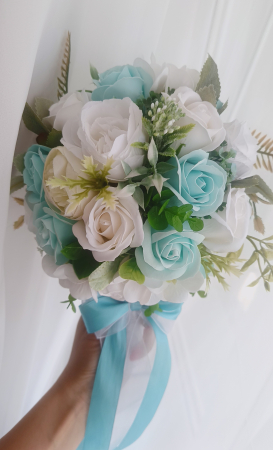 Buchet de mireasa Light blue [4]