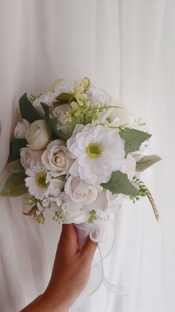 Buchet de mireasa/nașa White [1]