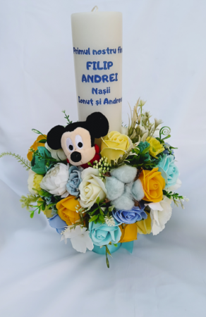 Lumanare botez - Lumanare botez Mickey