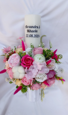 Produse - Lumanari cununie Pink dream