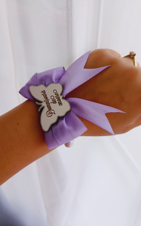 Floare de pus in piept si Bratara din perle personalizate [6]