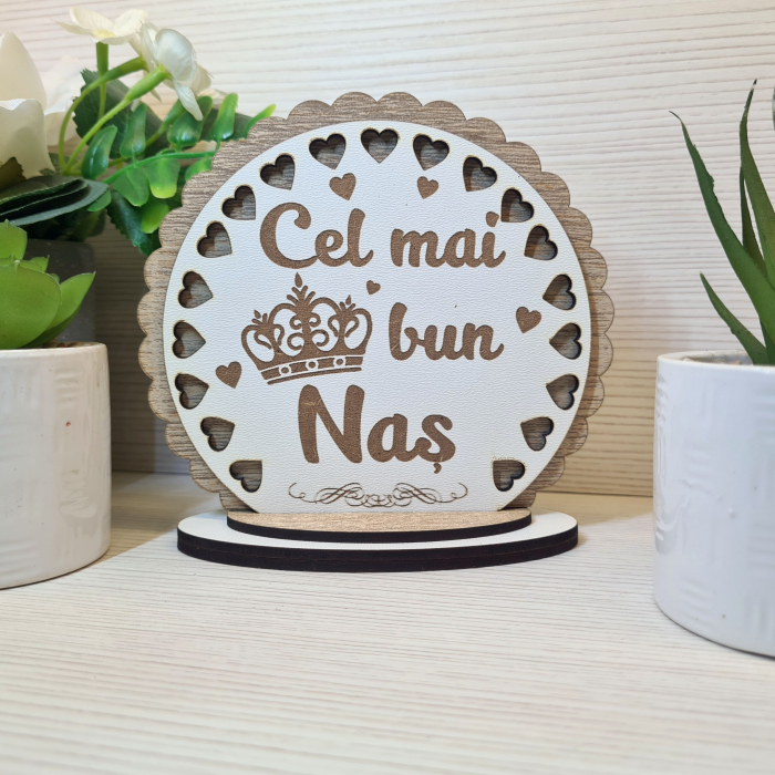 Placheta trofeu "Cel mai bun naș" [1]