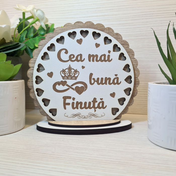 Placheta trofeu "cea mai buna finuta" [1]