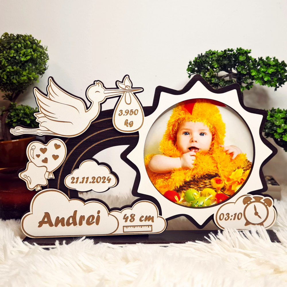 Rama foto bebe personalizata 14 Sun wenghe [2]