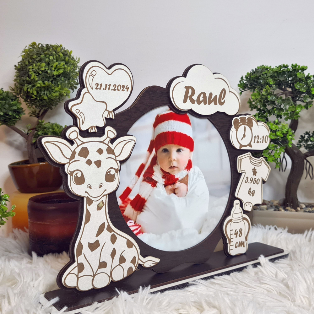 Rama foto bebe personalizata 15 Zoo wenghe [3]
