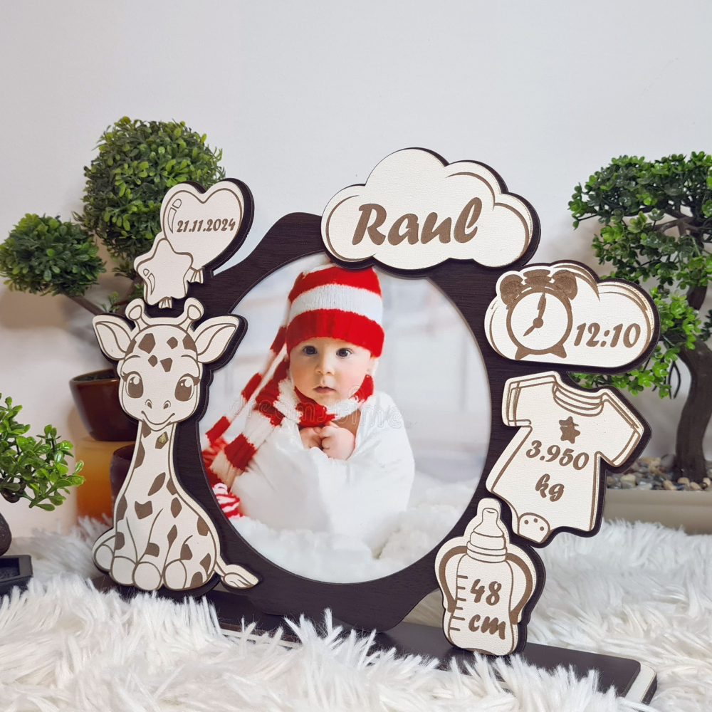 Rama foto bebe personalizata 15 Zoo wenghe [4]