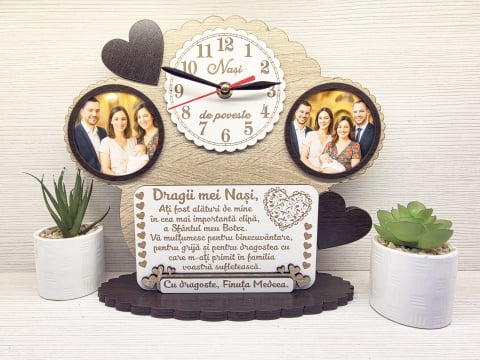 Cadouri 1 si 8 martie - ceas-personalizat-nasi-de-botez-cadou-cu-poza