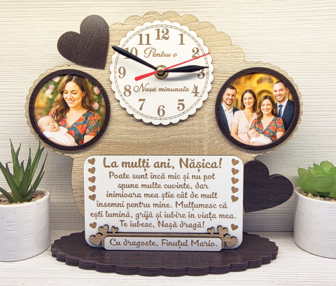 Cadouri de Craciun - ceas-personalizat-nasa-de-botez-cadou-cu-poza