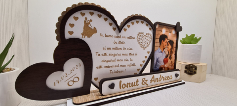Pacheta-trofeu "Love" apreciere - cuplu [2]