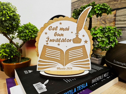 Cadouri pentru profesori - Placheta Apreciere Invatator