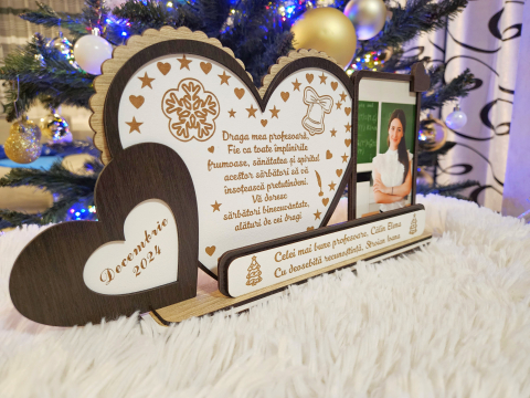 Plachetă Cadou Profesoara - Cadoul perfect de Crăciun! [1]