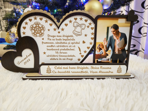 Cadouri profesii - Plachetă Cadou Sarbatori Diriginta  - Cadoul perfect de Crăciun!