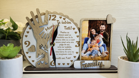 Placheta Trofeu manuta Te iubim Tati [2]