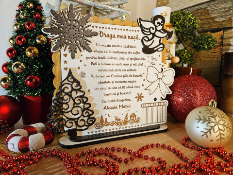 PLacheta Trofeu Cadou Craciun Nasa [1]