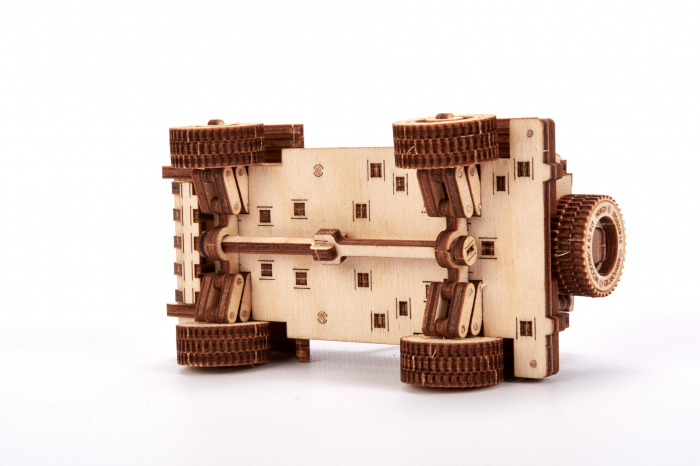 Puzzle 3D Lemn, Mașină Safari 4x4, WoodTrick [2]