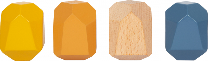 Joc Montessori, Pietre de Echilibrare Safari, 18 piese, small foot [3]