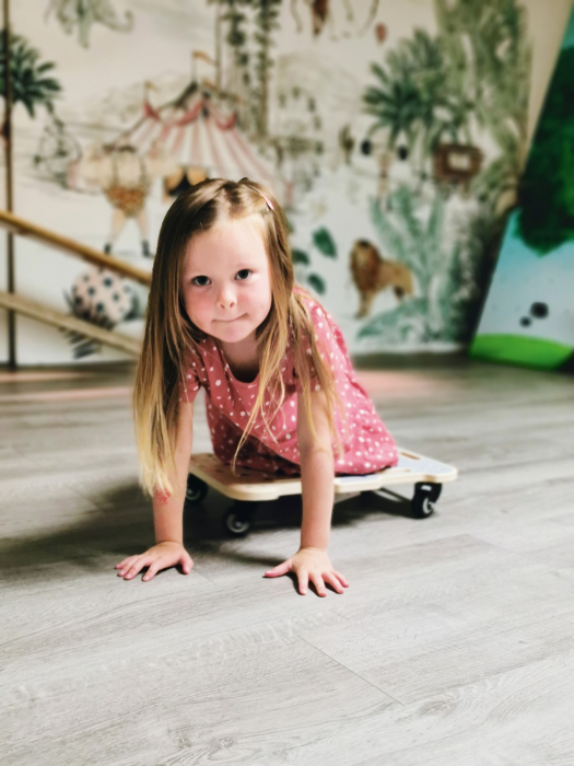 Placa cu Roti pentru Copii, 3 ani+, small foot [3]