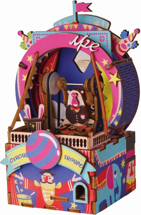 Robotime Amusement Park Music Box AMD41 - Model din Lemn [5]