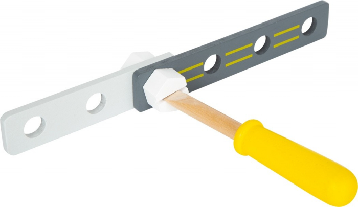 Set de Constructie din Lemn Scule & Piese [6]