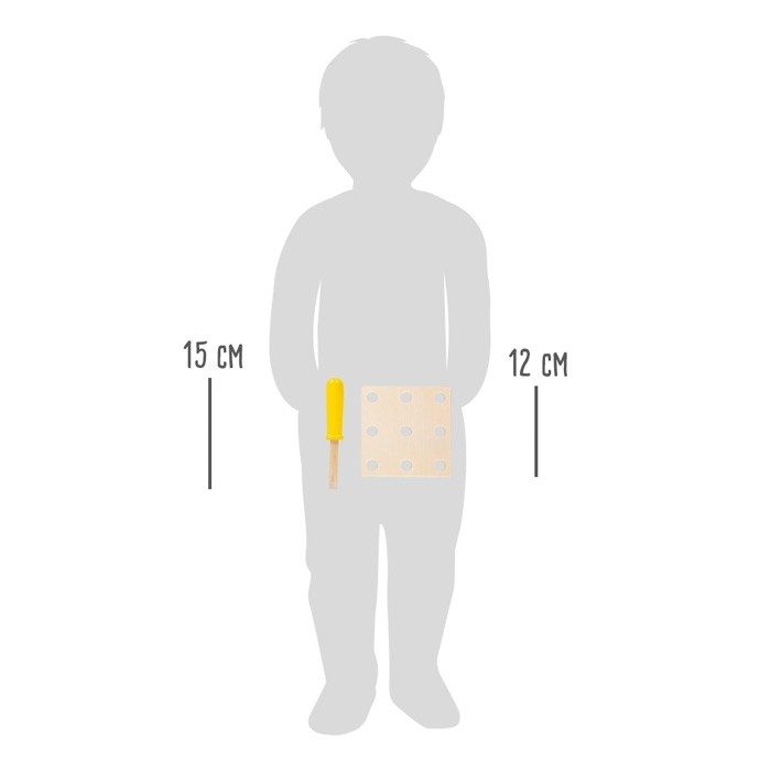 Set de Constructie din Lemn Scule & Piese [2]